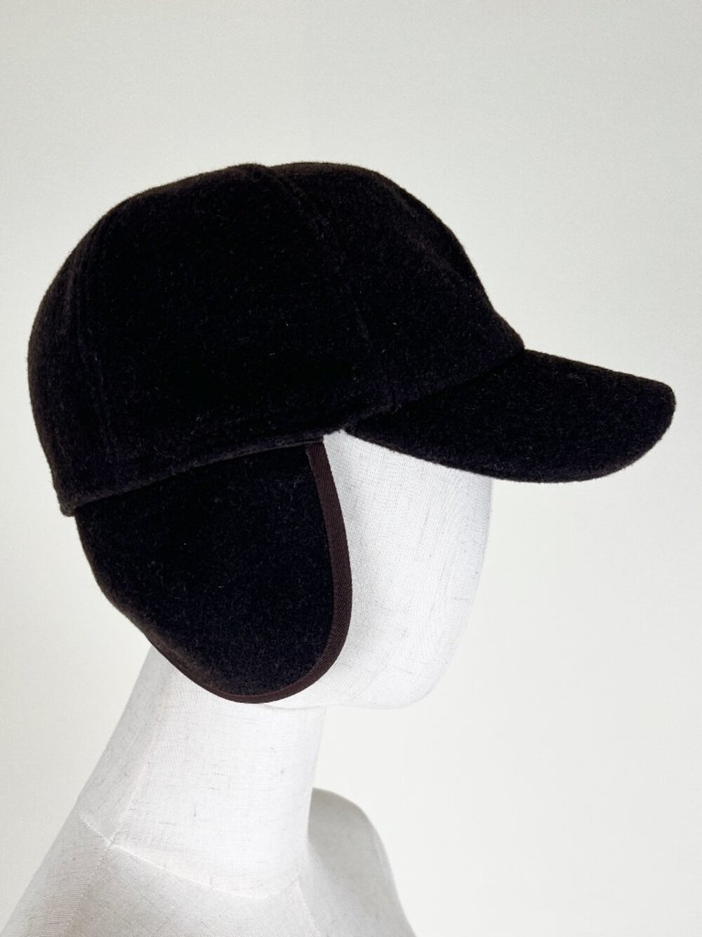 Mens Gottmann Wool Blend Baseball Ball Cap Hunting Utility Ear Flaps Size Large